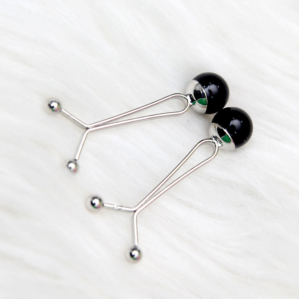 black Scarf pin Z-6