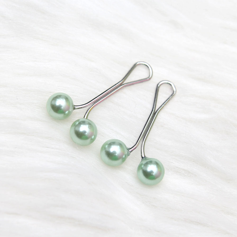 light green Scarf pin Z-2