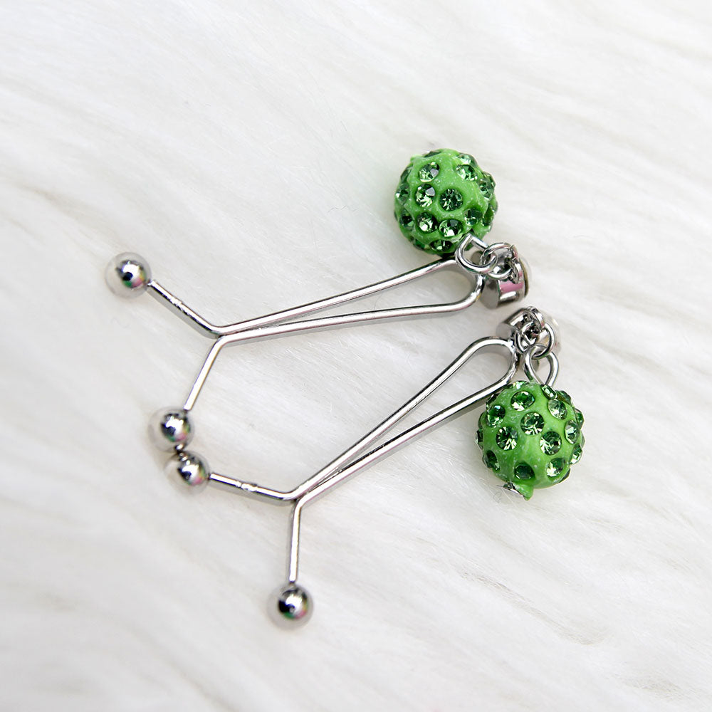 Green Scarf pin Z-4