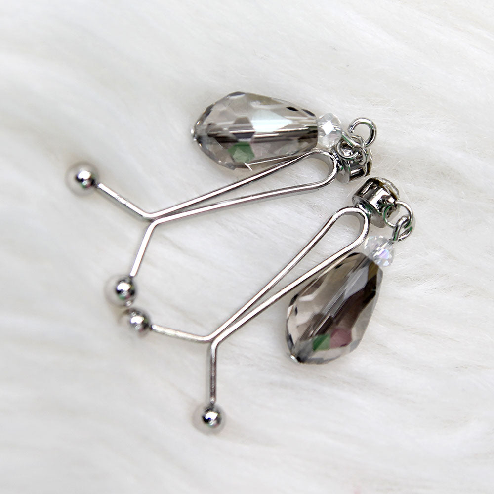 Grey Scarf pin Z-8