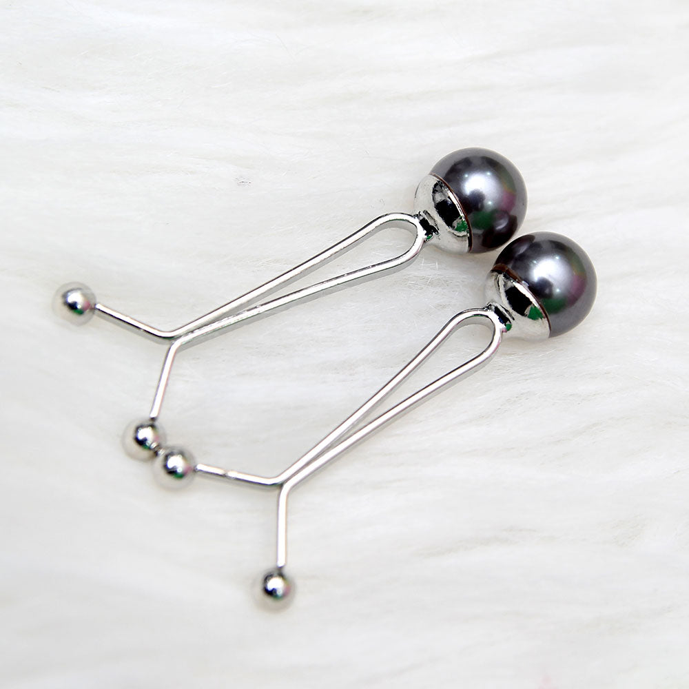 Grey Scarf pin Z-6