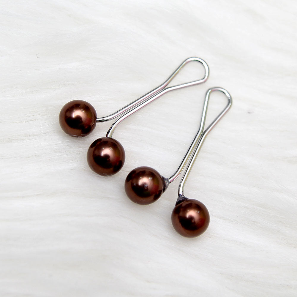 brown Scarf pin Z-2