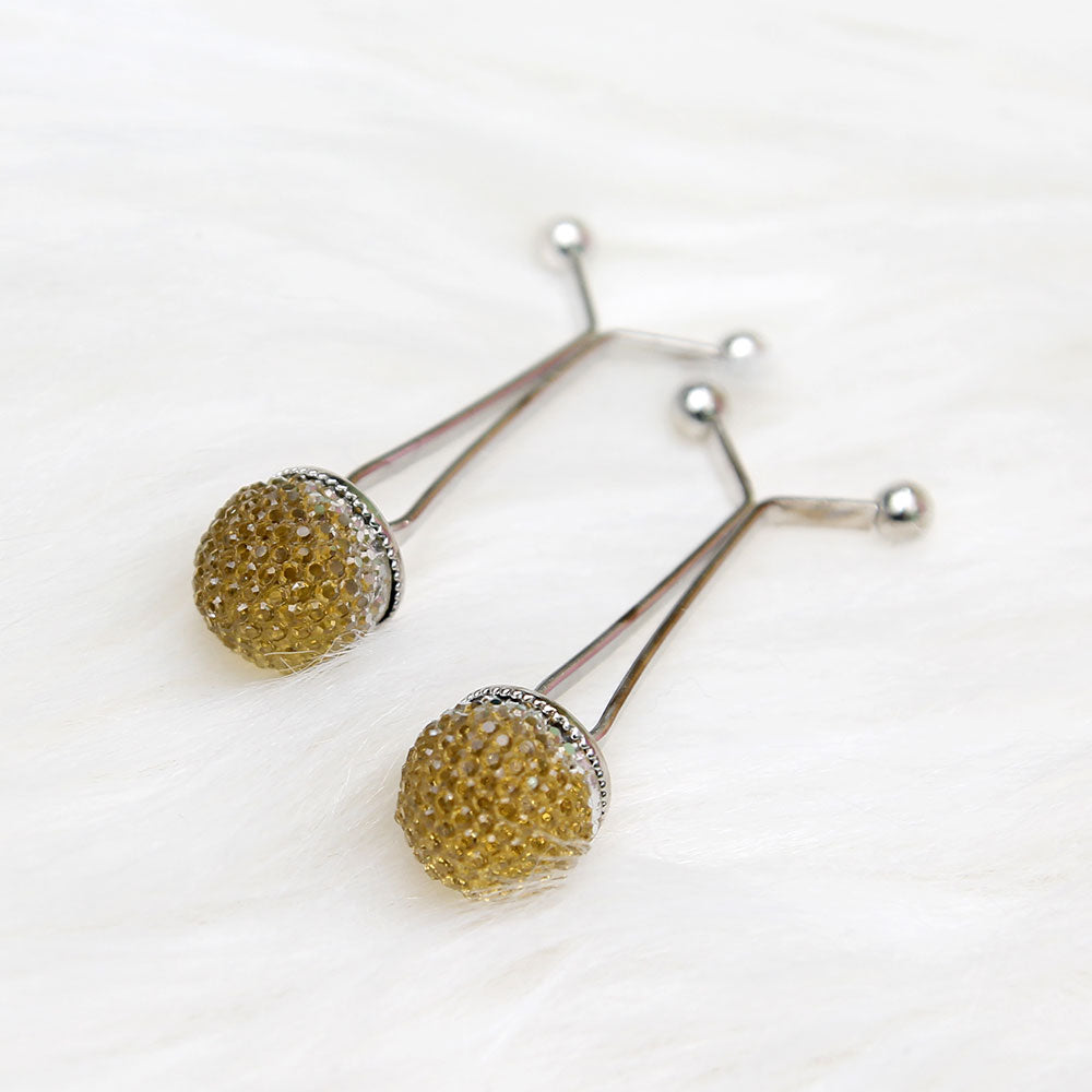 yellow Scarf pin Z-5