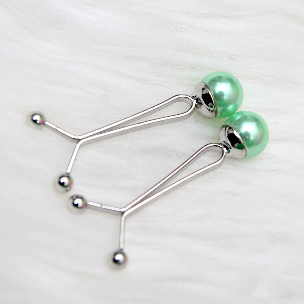 green Scarf pin Z-6
