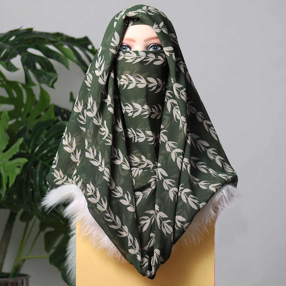 GEORGETTE Green MISRI HIJAB