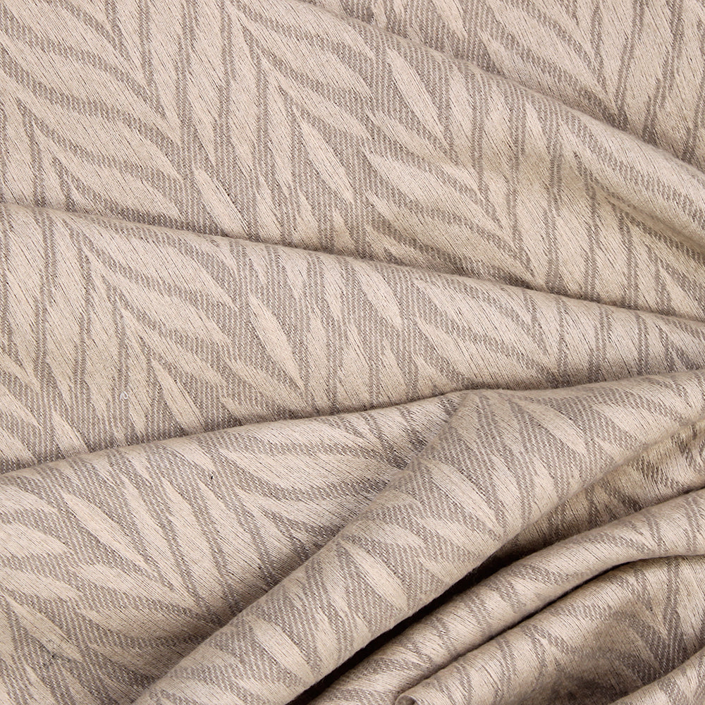 Palm Leaf Cashmere Hijab - Fawn