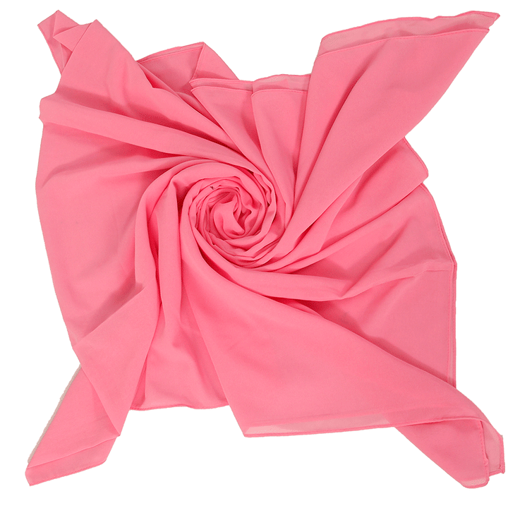 Pinky Chiffon Hijabs