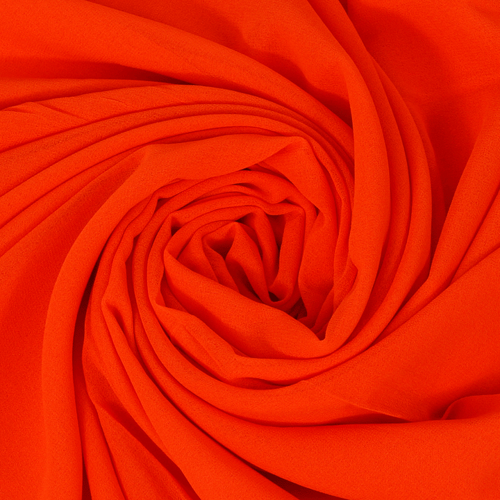 Shades Of Orange Chiffon Hijabs