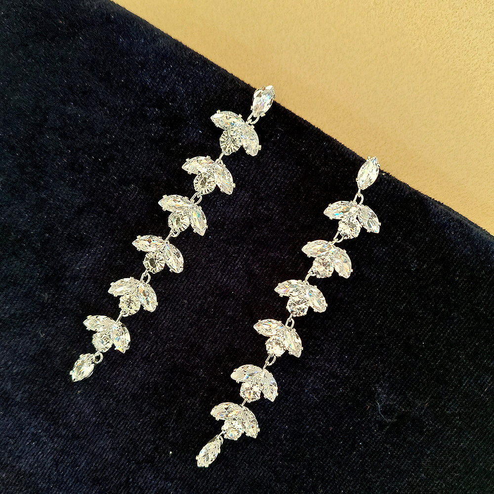 Crystal long Earring