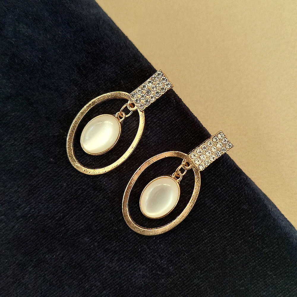 Oval Drop earrings