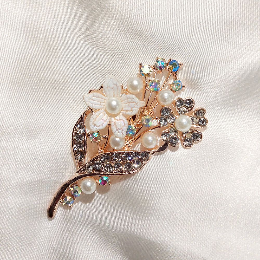 Jasmine Flower Brooch