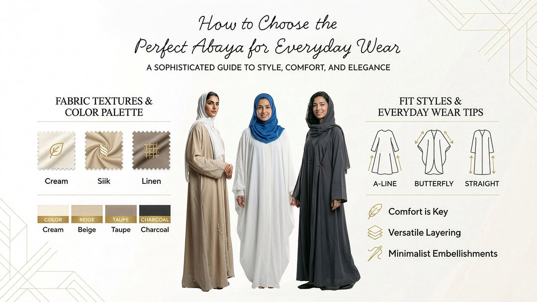 How to Choose the Perfect Abaya for Everyday Wear