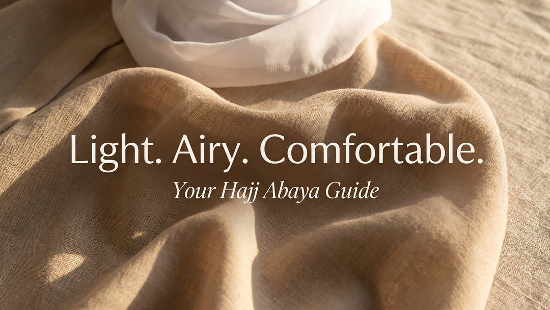 How to Stay Cool During Hajj with Breathable Abayas