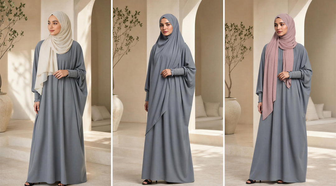 How to Style a Saudi Jilbab with Hijab - Hijabi.pk