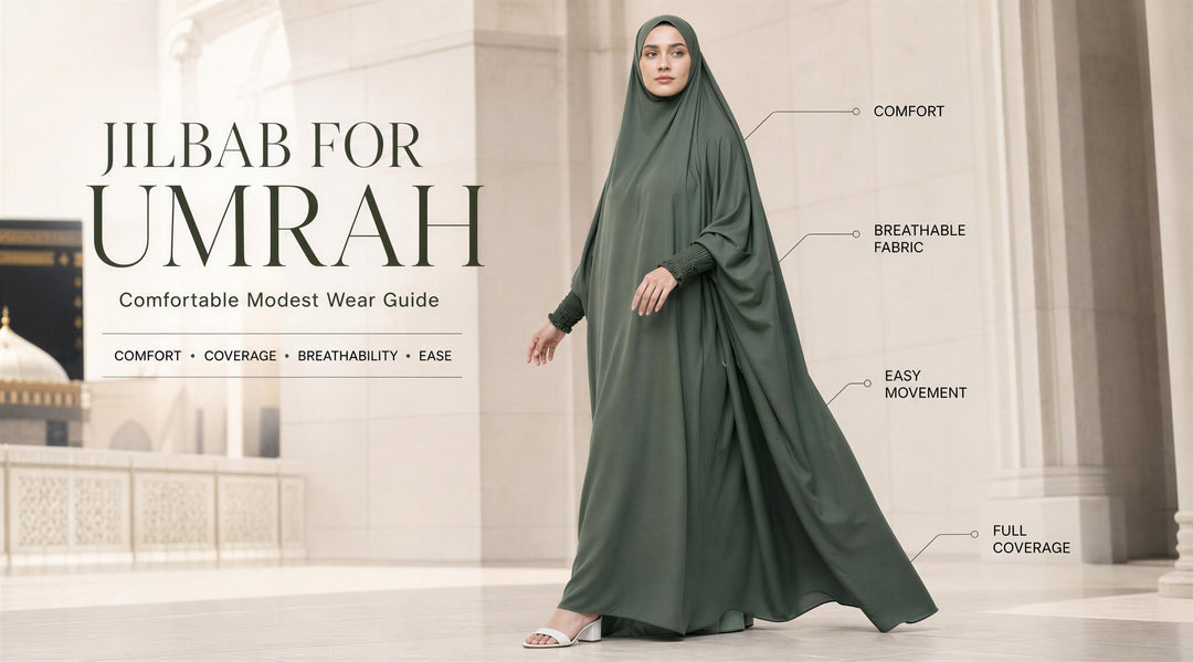 Jilbab for Umrah: Comfortable Modest Wear Guide - Hijabi.pk