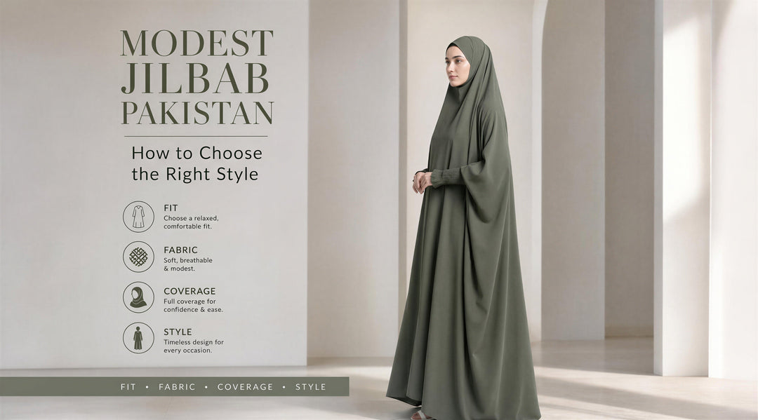 Modest Jilbab Pakistan: How to Choose the Right Style - Hijabi.pk