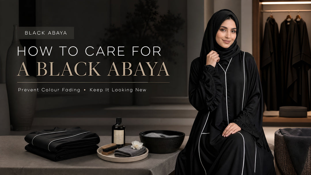 How to Care for a Black Abaya and Prevent Colour Fading