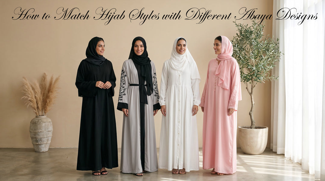How to Match Hijab Styles with Different Abaya Designs