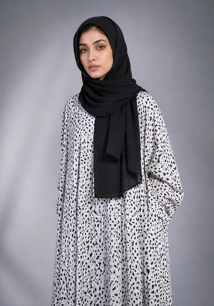 Cheetah Print Abaya