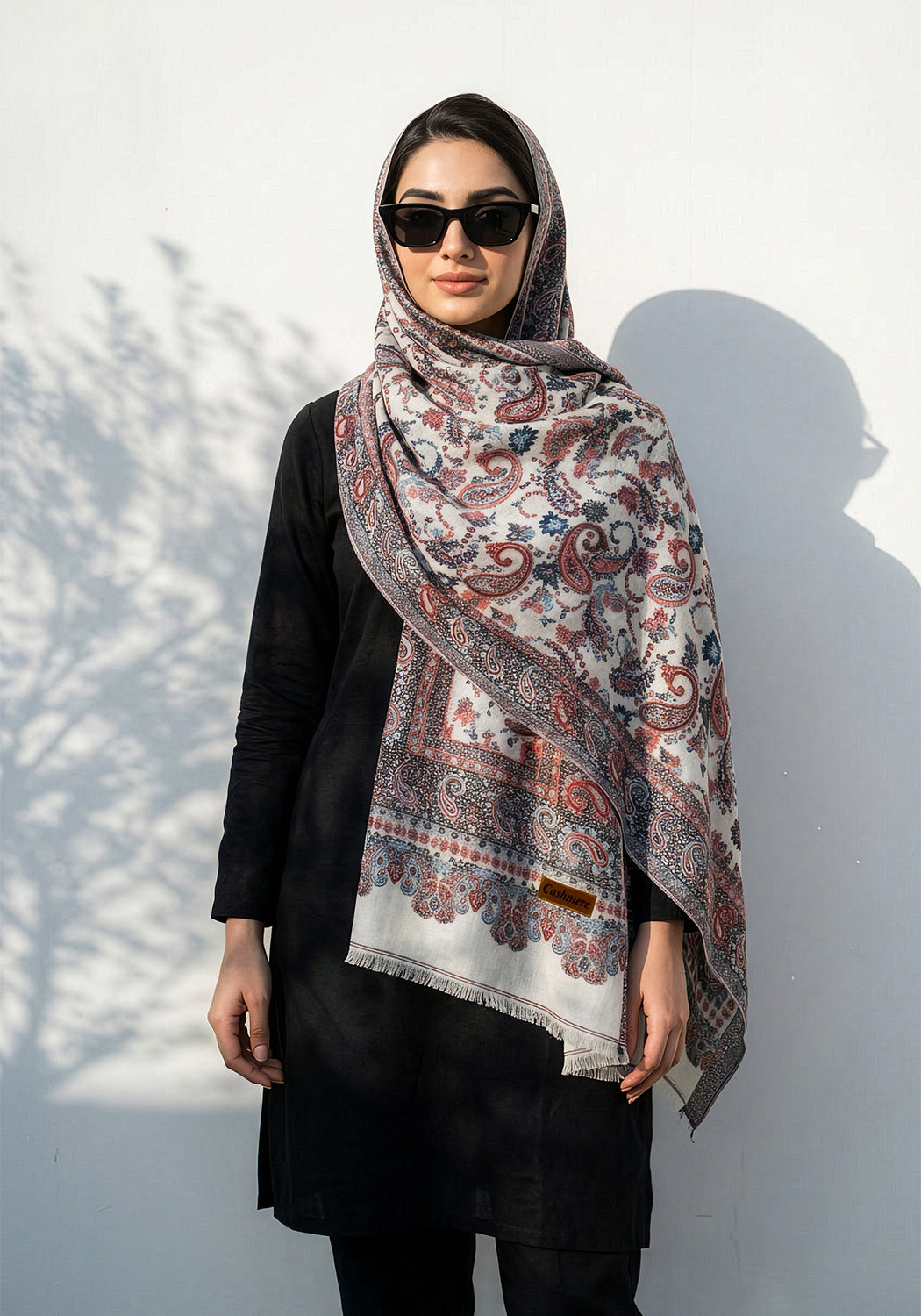 Kani handwoven Hijab - White