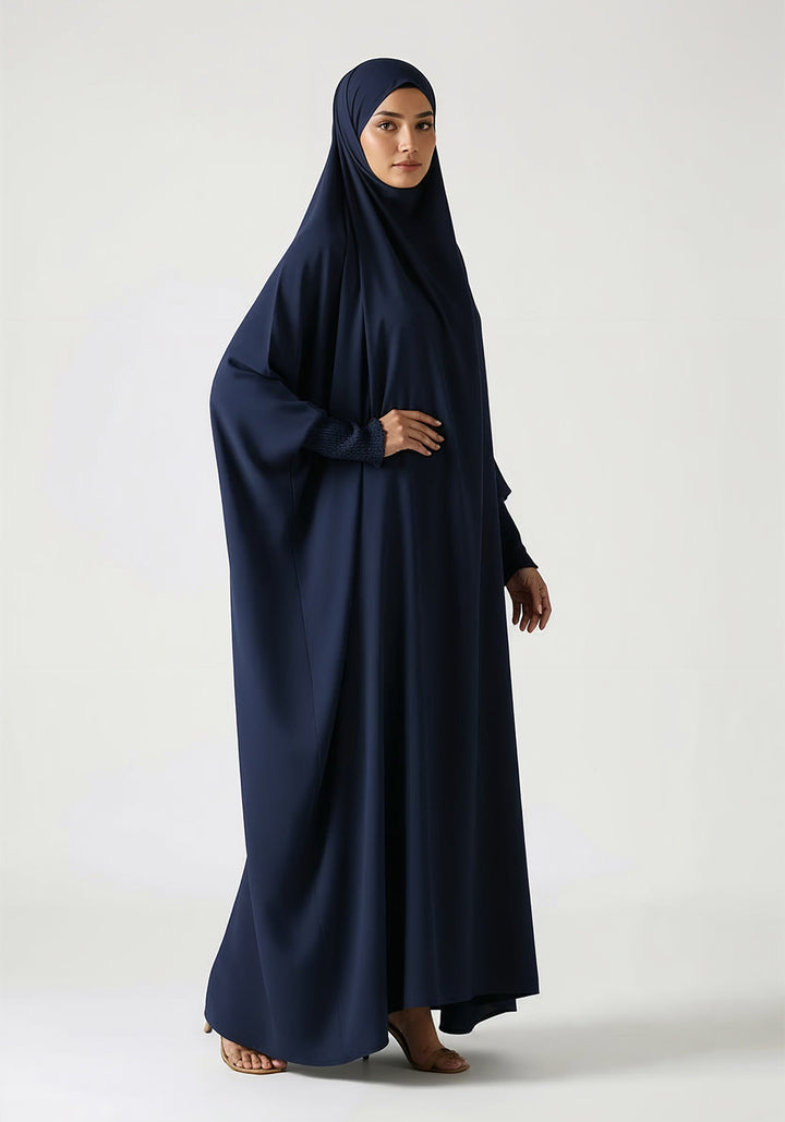 Saudi Jilbab - Navy Blue