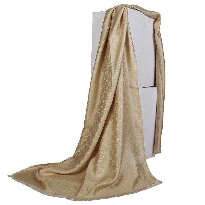 Michael Kors Pashmina Hijab - Beige