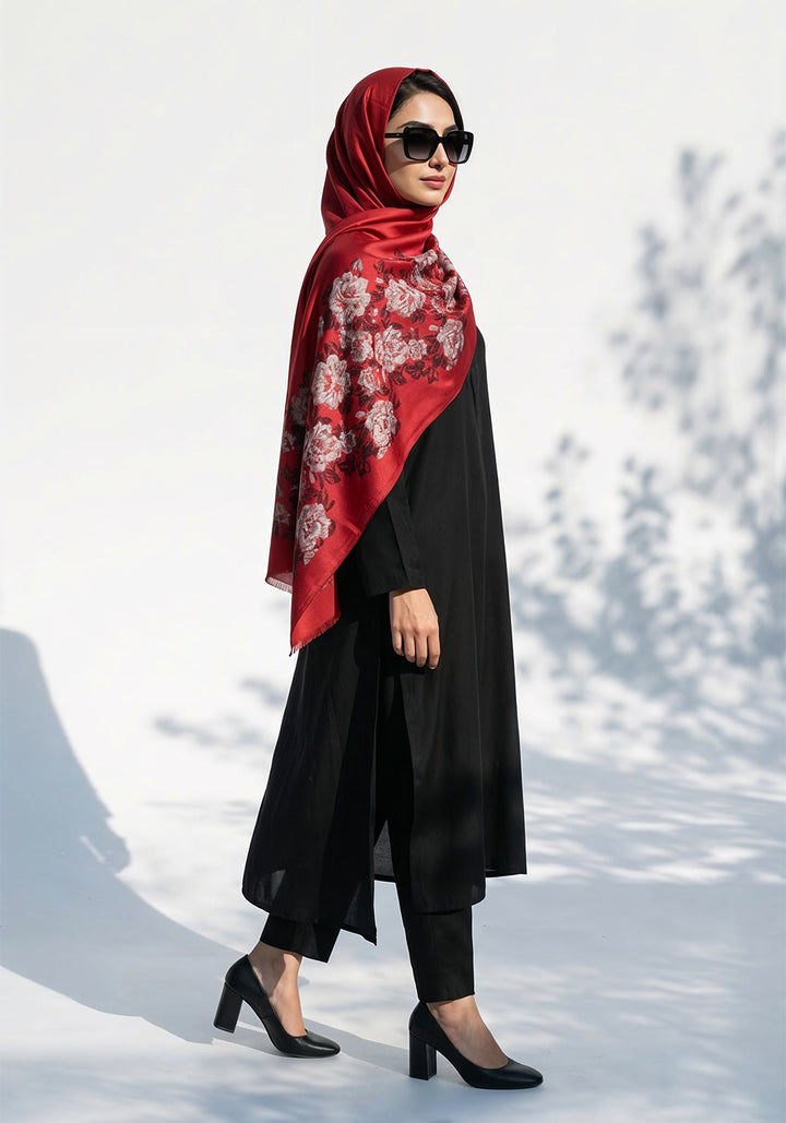Mona Liza Cashmere Red