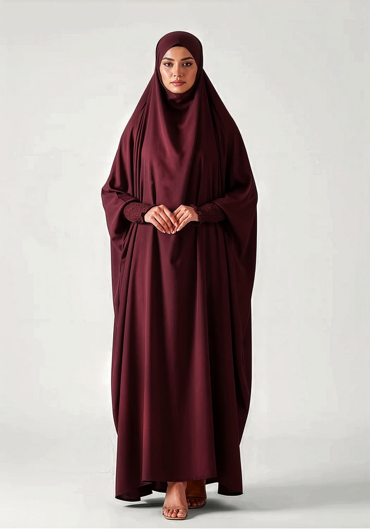 Saudi Jilbab - Plum