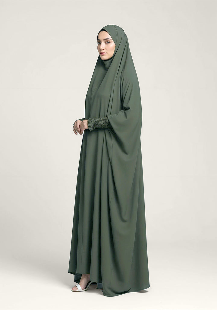 Saudi Jilbab - Olive