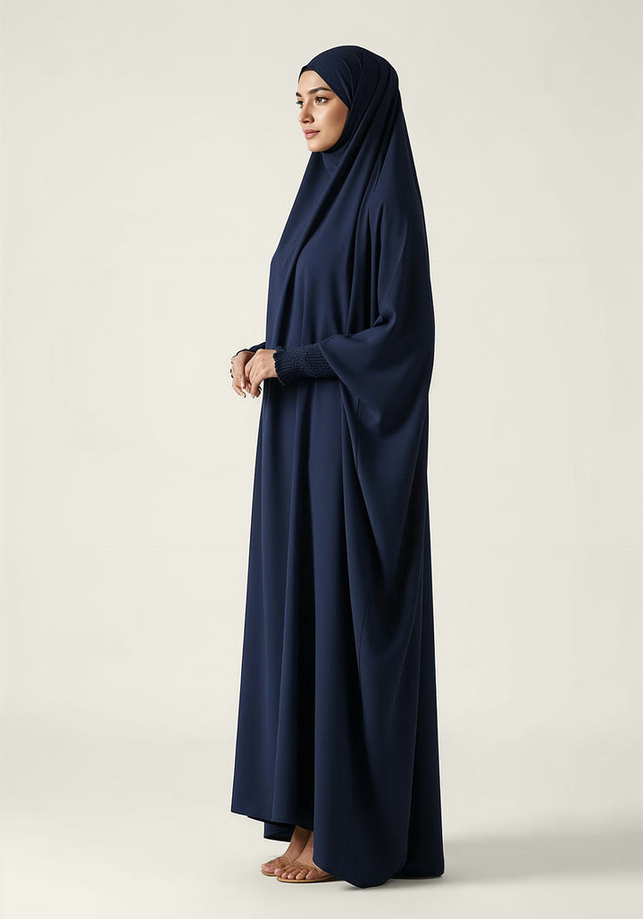 Saudi Jilbab - Navy Blue