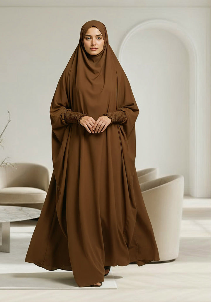 Saudi Jilbab - Brown