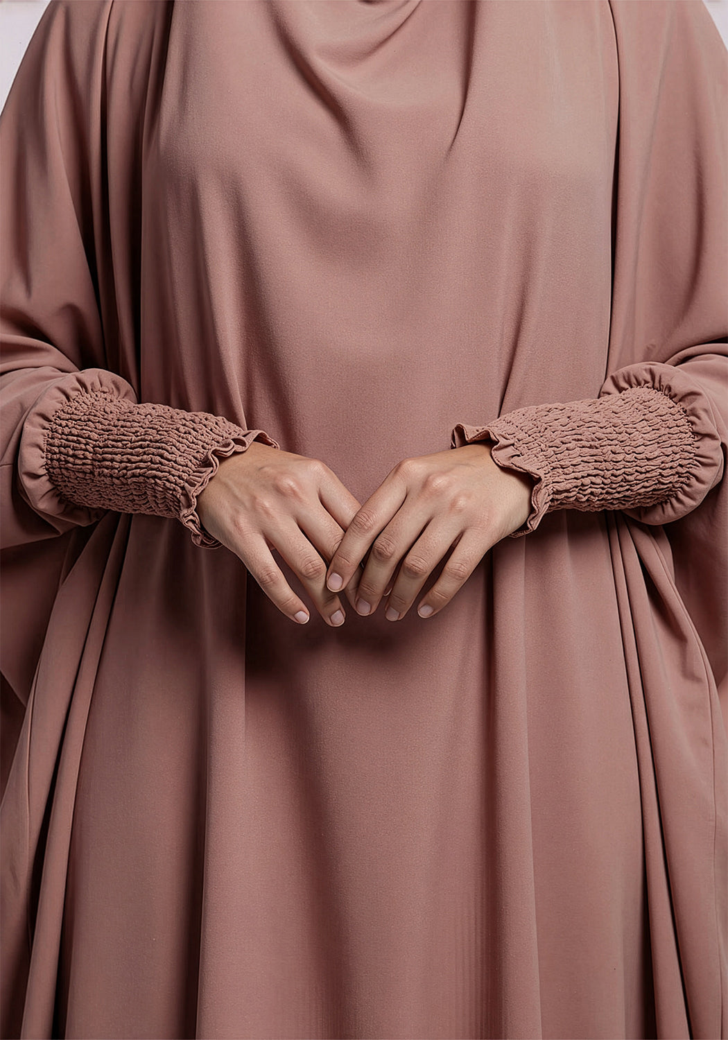 Saudi Jilbab - Tea Pink