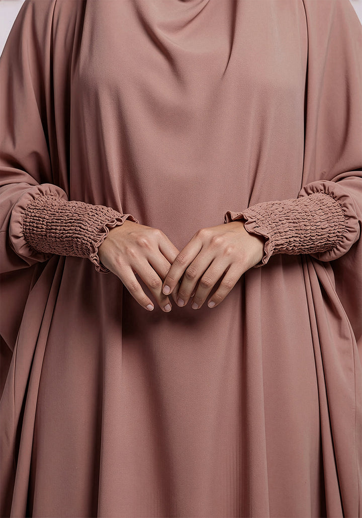 Saudi Jilbab - Tea Pink