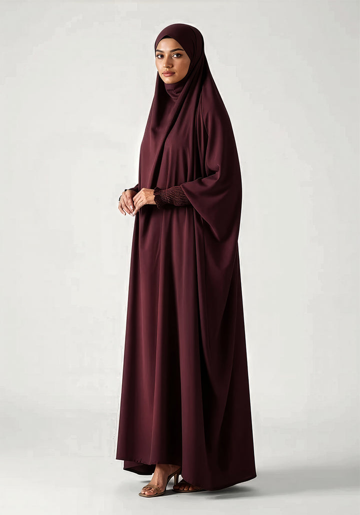 Saudi Jilbab - Plum