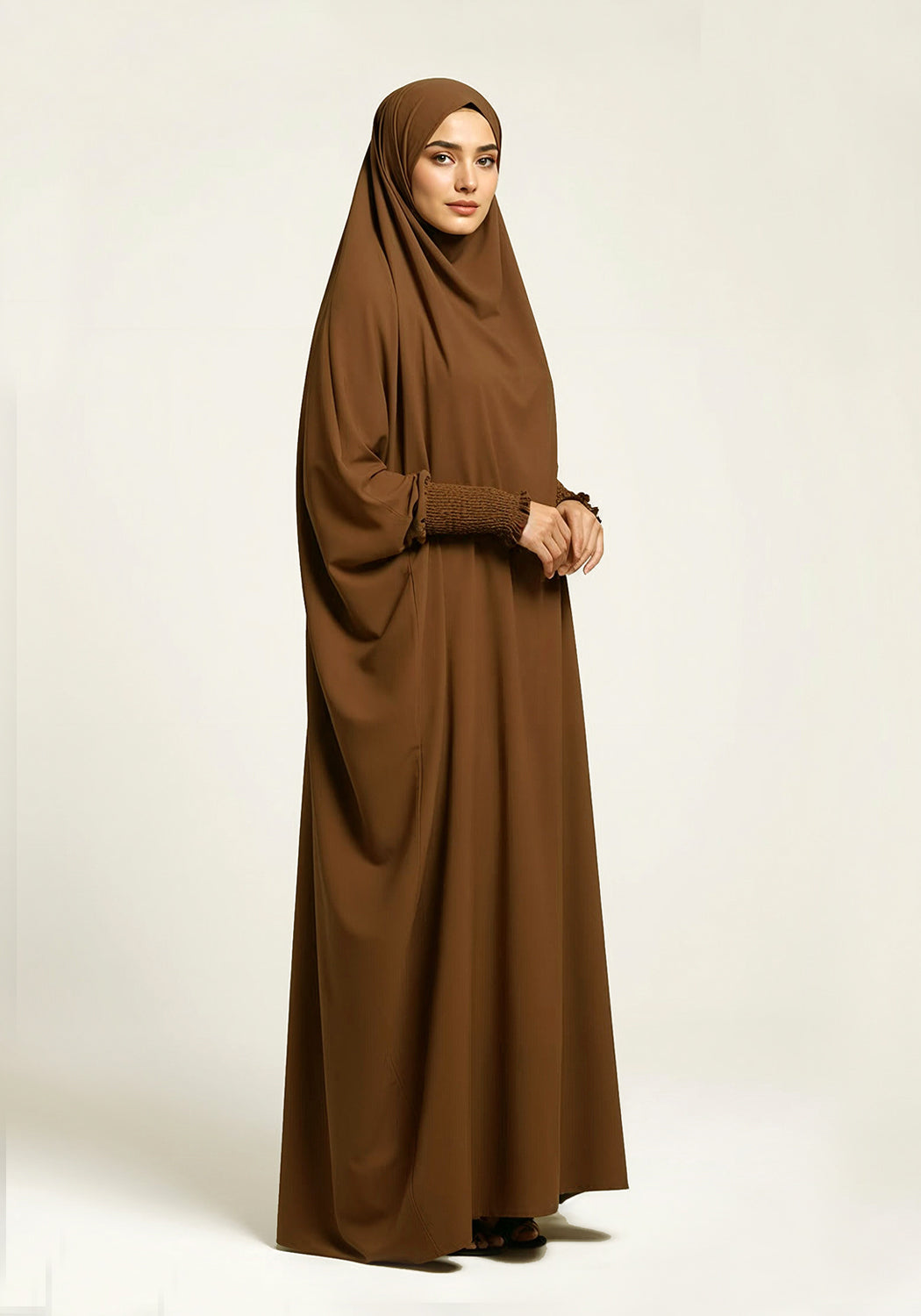 Saudi Jilbab - Brown
