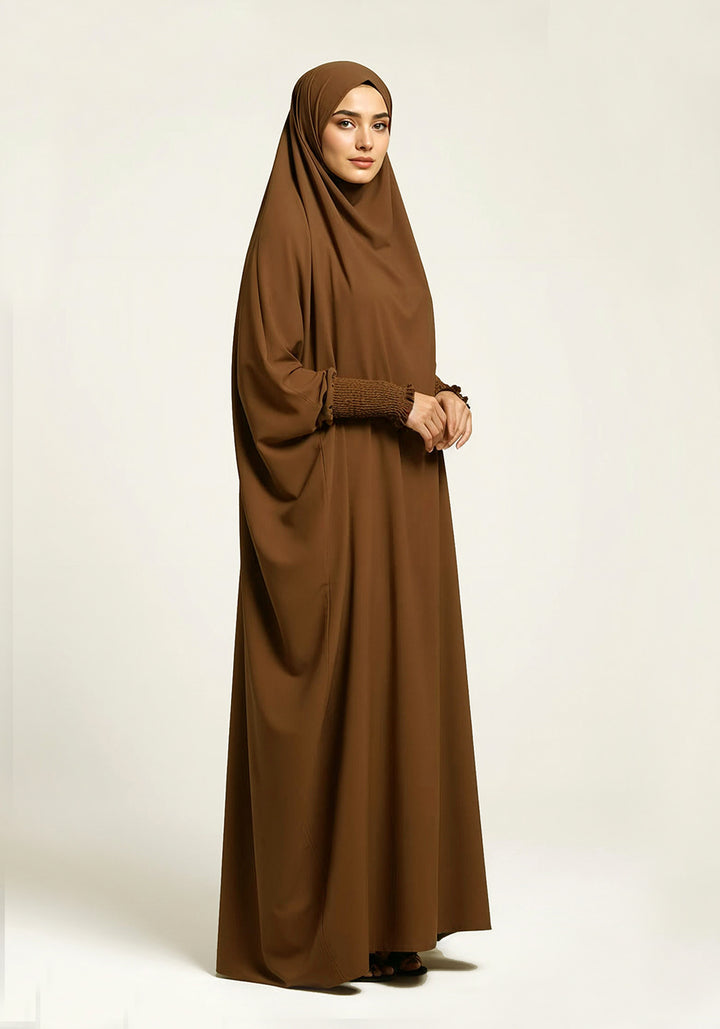 Saudi Jilbab - Brown