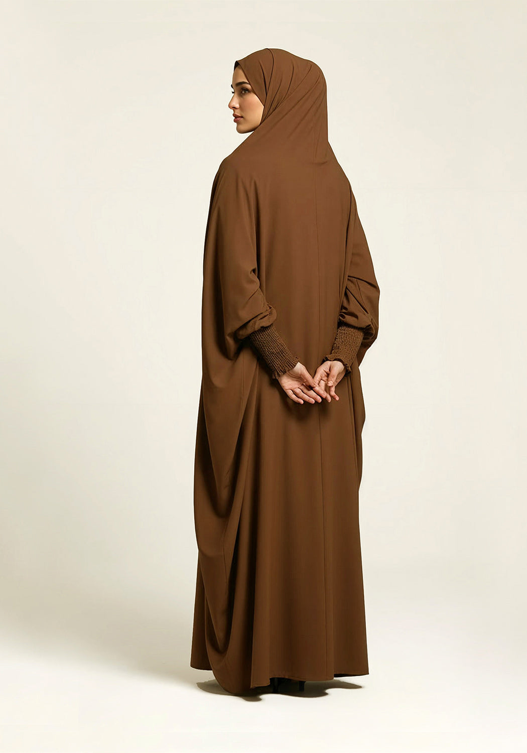 Saudi Jilbab - Brown