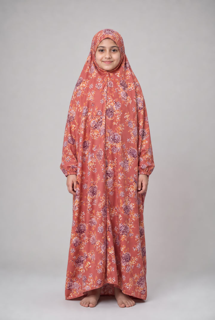 Kids Namaz Chadar - Tea Pink