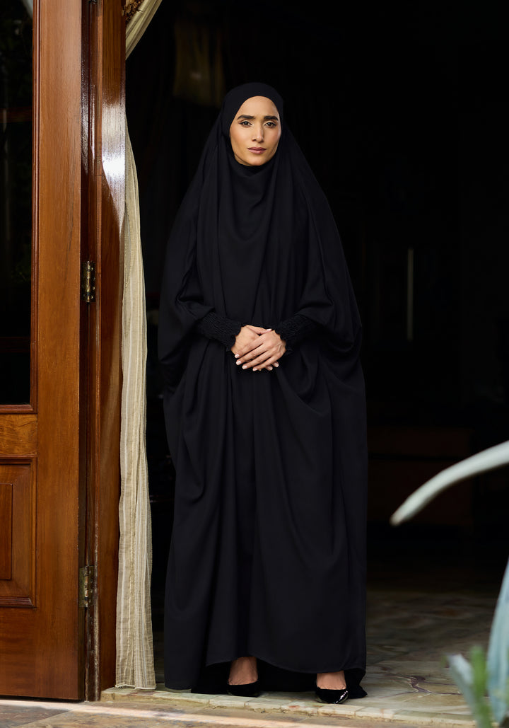 Saudi Jilbab  - Black