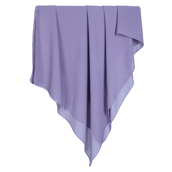 Crinkle Chiffon-Light Purple