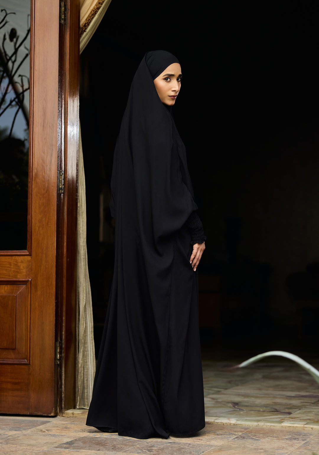 Saudi Jilbab  - Black