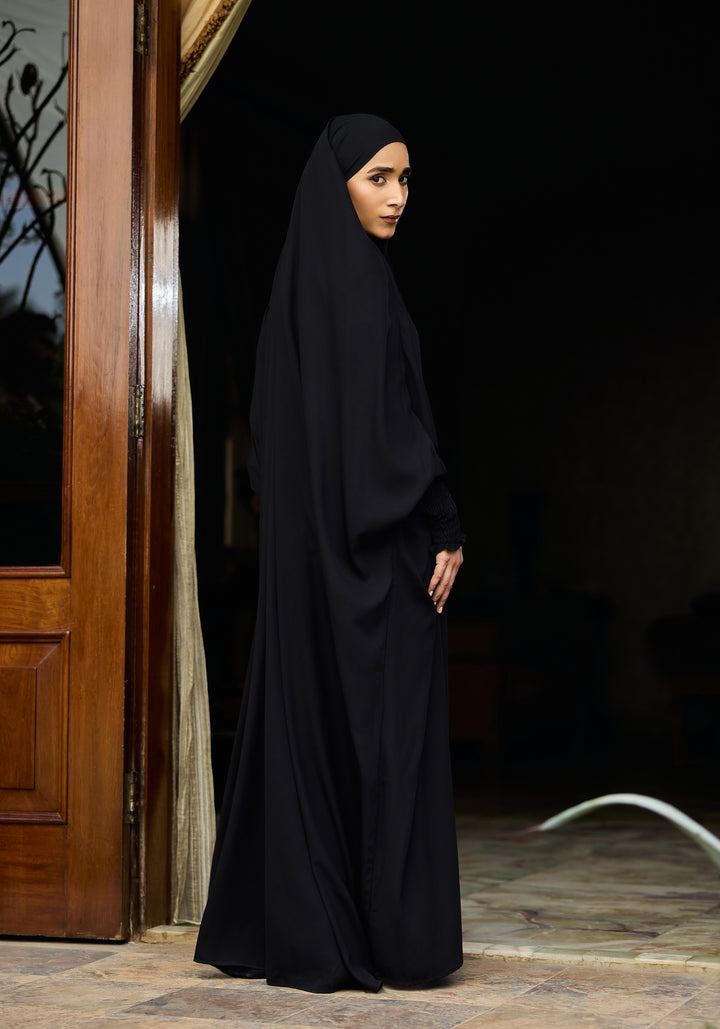 Saudi Jilbab  - Black