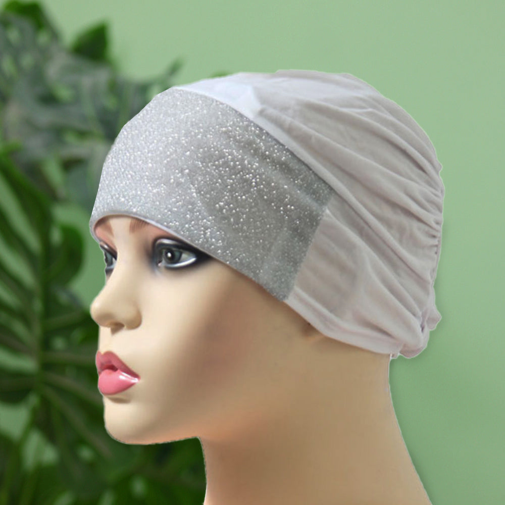 Glitter Hijab Cap