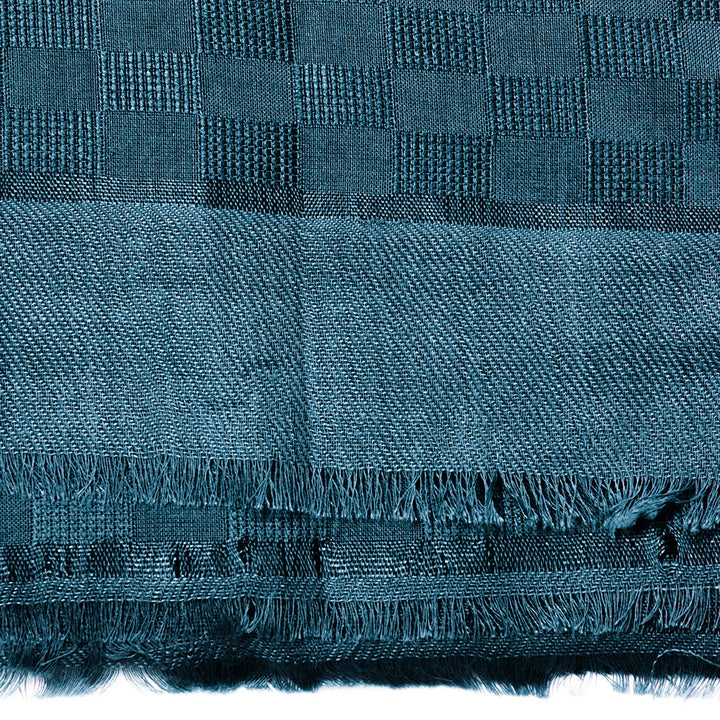 Afareen Cotton Hijab - Metalic Blue