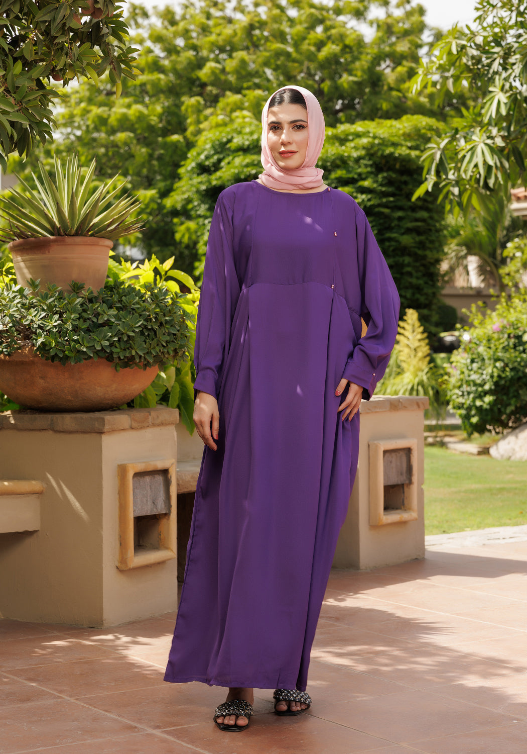 Royal Purple Abaya