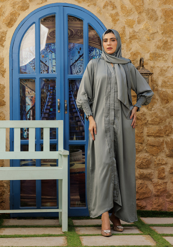 Glacier Sky Abaya - Skyline