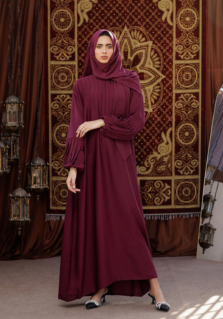 Maroon Summit ABAYA - Signature