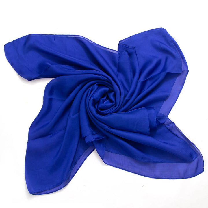 Marketa Silk Hijab-Blue
