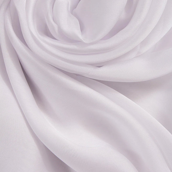 Marketa Silk Hijab - White