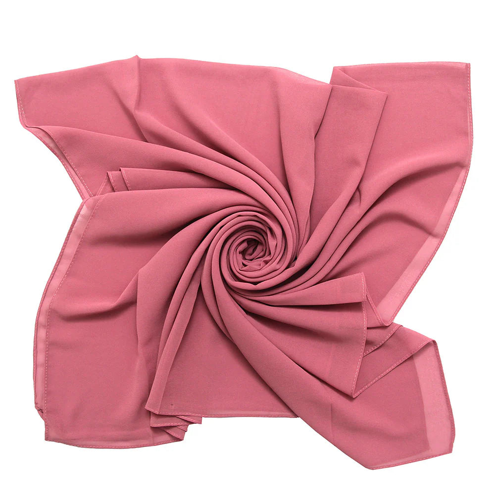 Earthly Chiffon Hijab - Purple